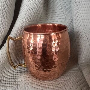 Twine Moscow Mule Mug Hammered Copper